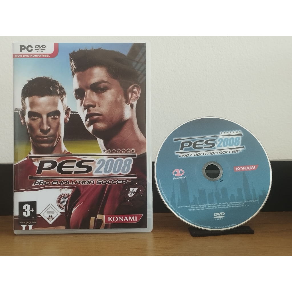 Pro Evolution Soccer 2008 PES 2008 - Jogo Computador Pc | Shopee Brasil