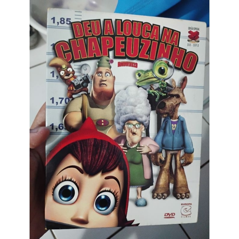 dvd deu a louca na chapeuzinho duplo | Shopee Brasil