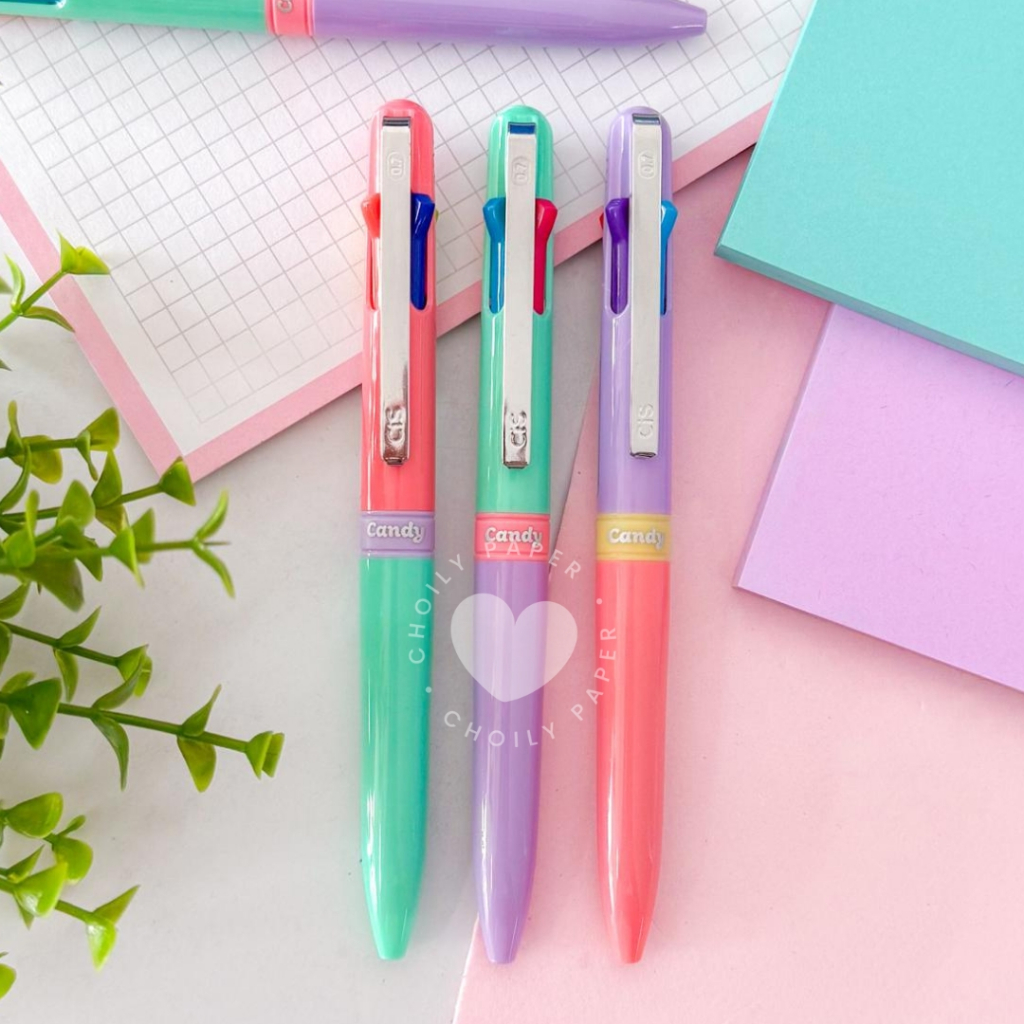 enoi candy14色セット Caneta Esferográfica 4x1 Candy Multicolorida - Cis Várias Cores