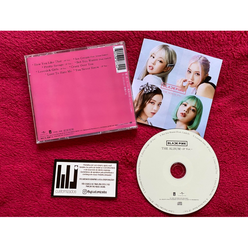 BLACKPINK / THE ALBUM (JP VER.) | Shopee Brasil