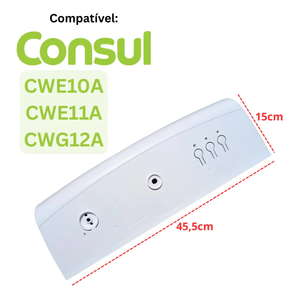 Console Lavadora Consul Facilite Cwe10 Cwe11 Cwg12 W10696980 | Shopee ...