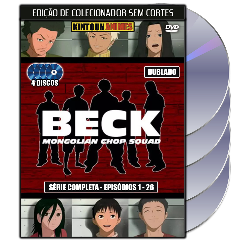 DVD Beck Série Completa e Legendada