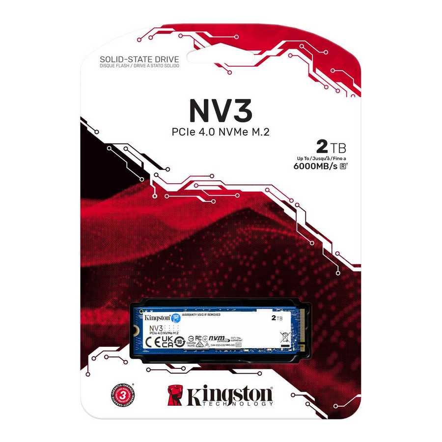 SSD KINGSTON 2TB NV3 M.2 2280 PCIe 4.0 SNV3S/2000G