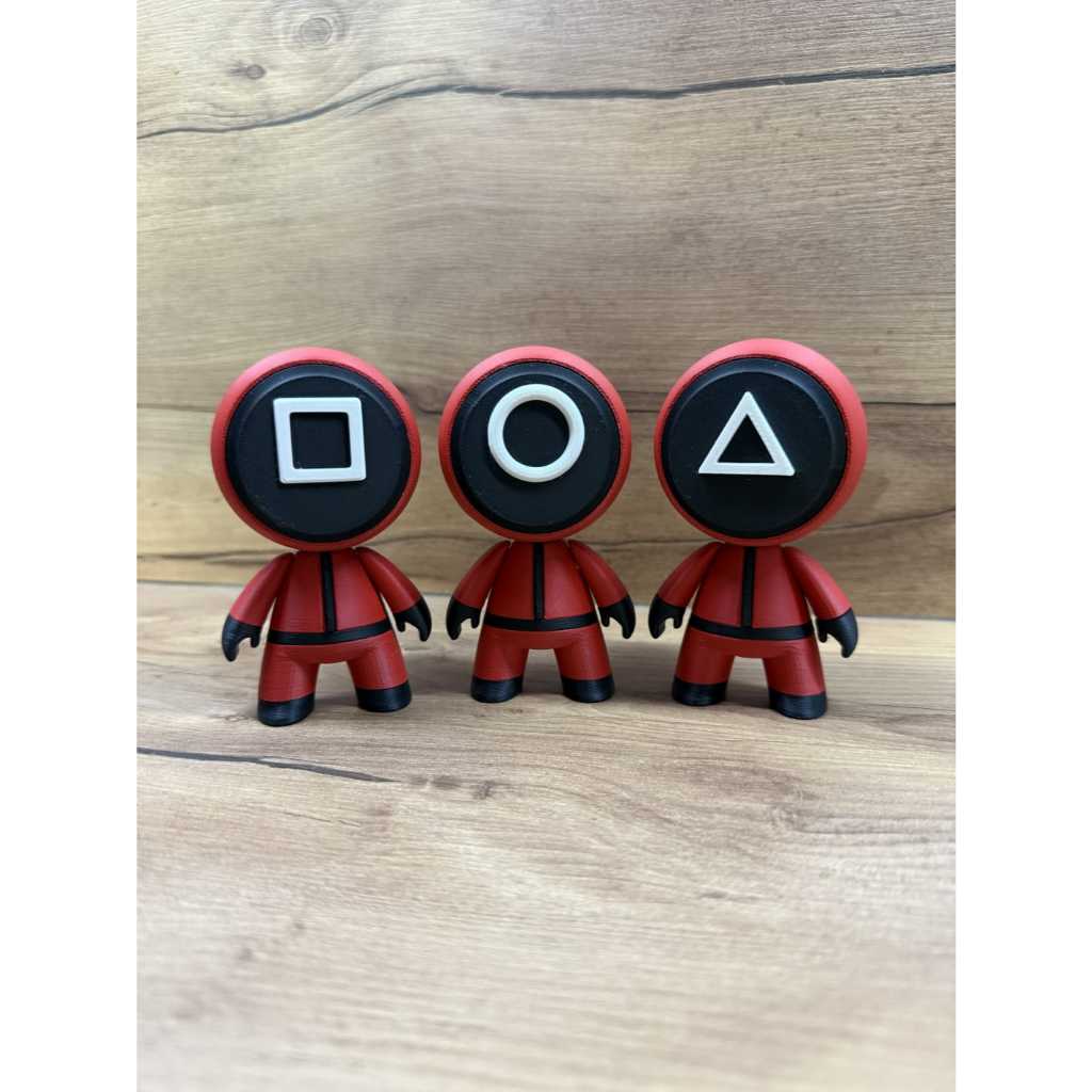Mini Bonecos Inspirado em Round 6 - Decorativo