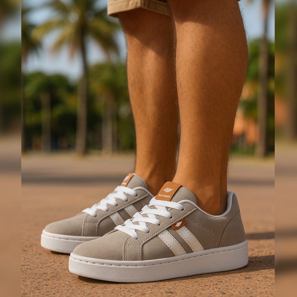 Tênis Casual Masculino Street Original Camp Add Confortável Envio Imediato