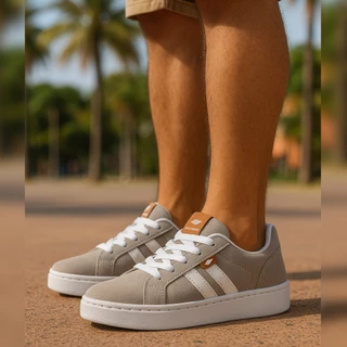 Tênis Casual Masculino Street Original Camp Add Confortável Envio Imediato