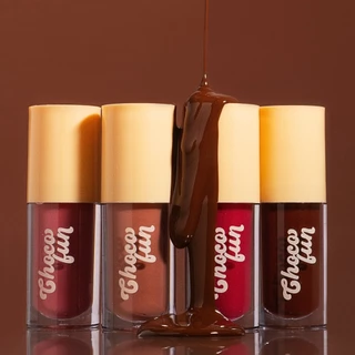 Lip Tint Cremoso Fenzza Choco Fun FENZZA - 4 Cores Pantenol e Vitamina E , Cheirinho de Chocolate em Oferta na Shopee