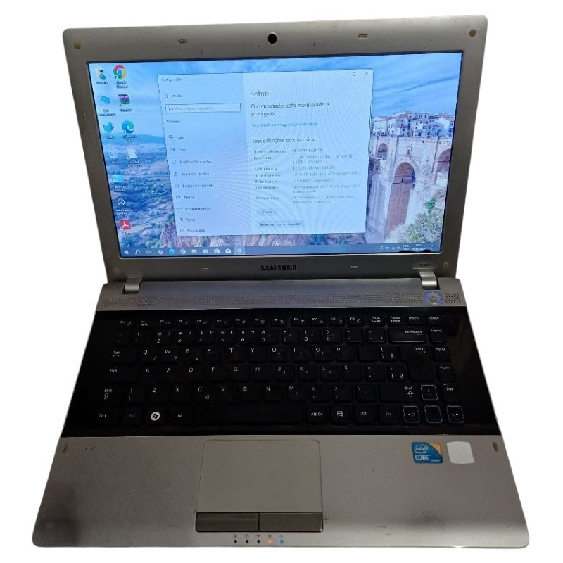 Notebook Samsung Rv411 I3 M380 4gb Ssd 240gb (usado) | Shopee Brasil