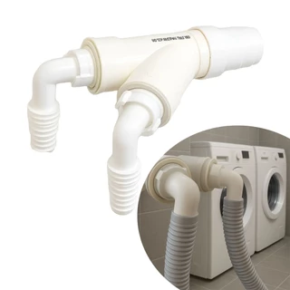 Adaptador Juncao Y Saida Agua 2 Em 1 Lavar Roupa E Lava Louça