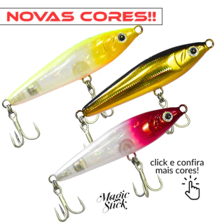 Isca Lucky by Nelson Nakamura Magic Stick 70 | 7cm - 6,5g (CORES NOVAS)