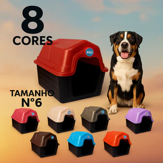 Casinha De Cachorro N 6 Para Cachorro Grande e Médio Porte em Oferta na Shopee