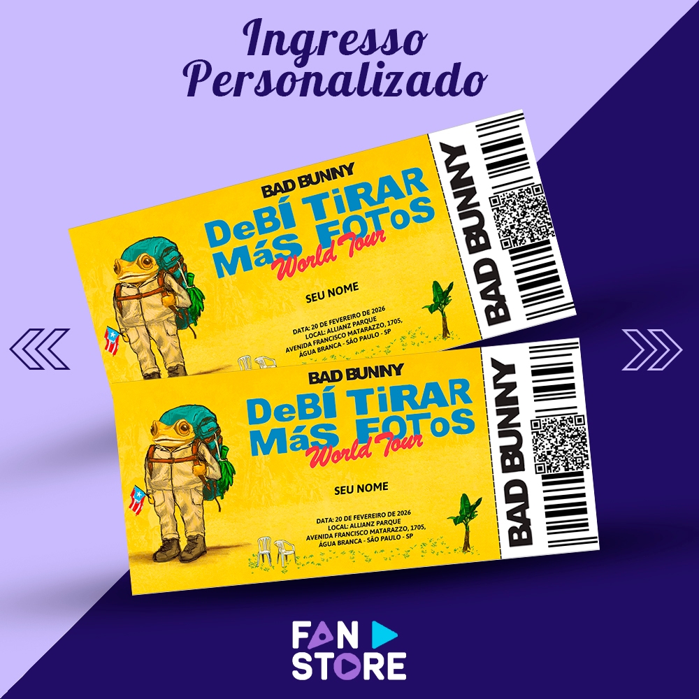 Ingresso Colecionável 