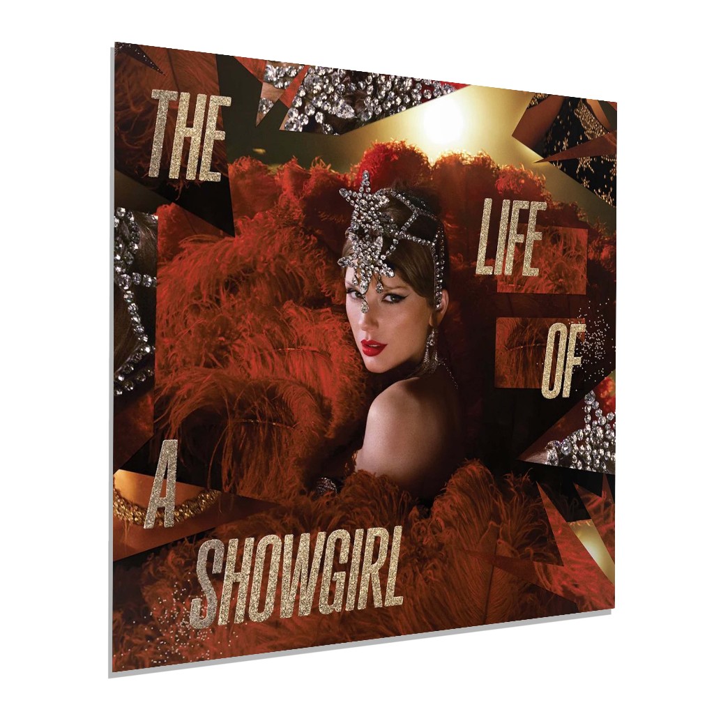 Placas Decorativas Taylor Swift THE LIFE OF A SHOWGIRL | Shopee Brasil