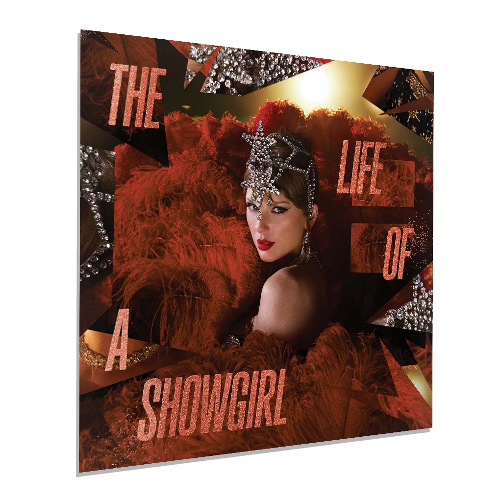 Placas Decorativas Taylor Swift THE LIFE OF A SHOWGIRL | Shopee Brasil