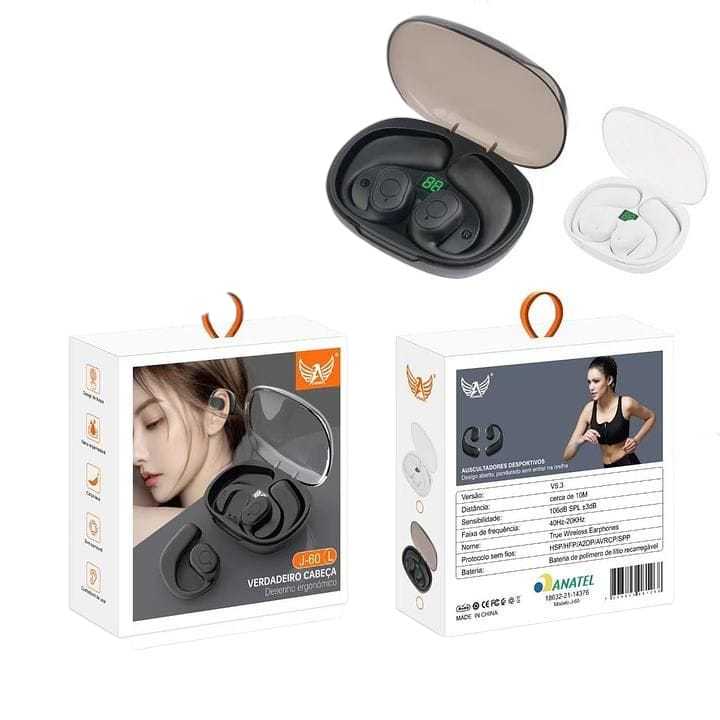 Fone Sem Fio Bluetooth J60 Esportivo | Shopee Brasil