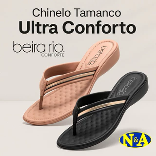 Chinelo Beira Rio Ortopédico Tamanco 8224.804 Chinelo De Dedo Confortável Feminino