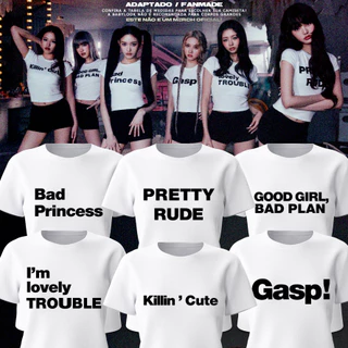 [REPRODUÇÃO] Camiseta Unissex IVE 'Secret'