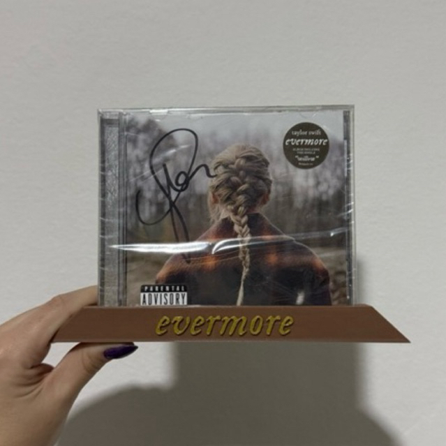 Taylor Swift　evermore　直筆サイン入りCD Taylor Swift – Evermore Signed CD Opened With Sticker Case Cracked