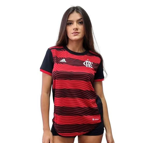 Camisa feminina original do 2024 flamengo