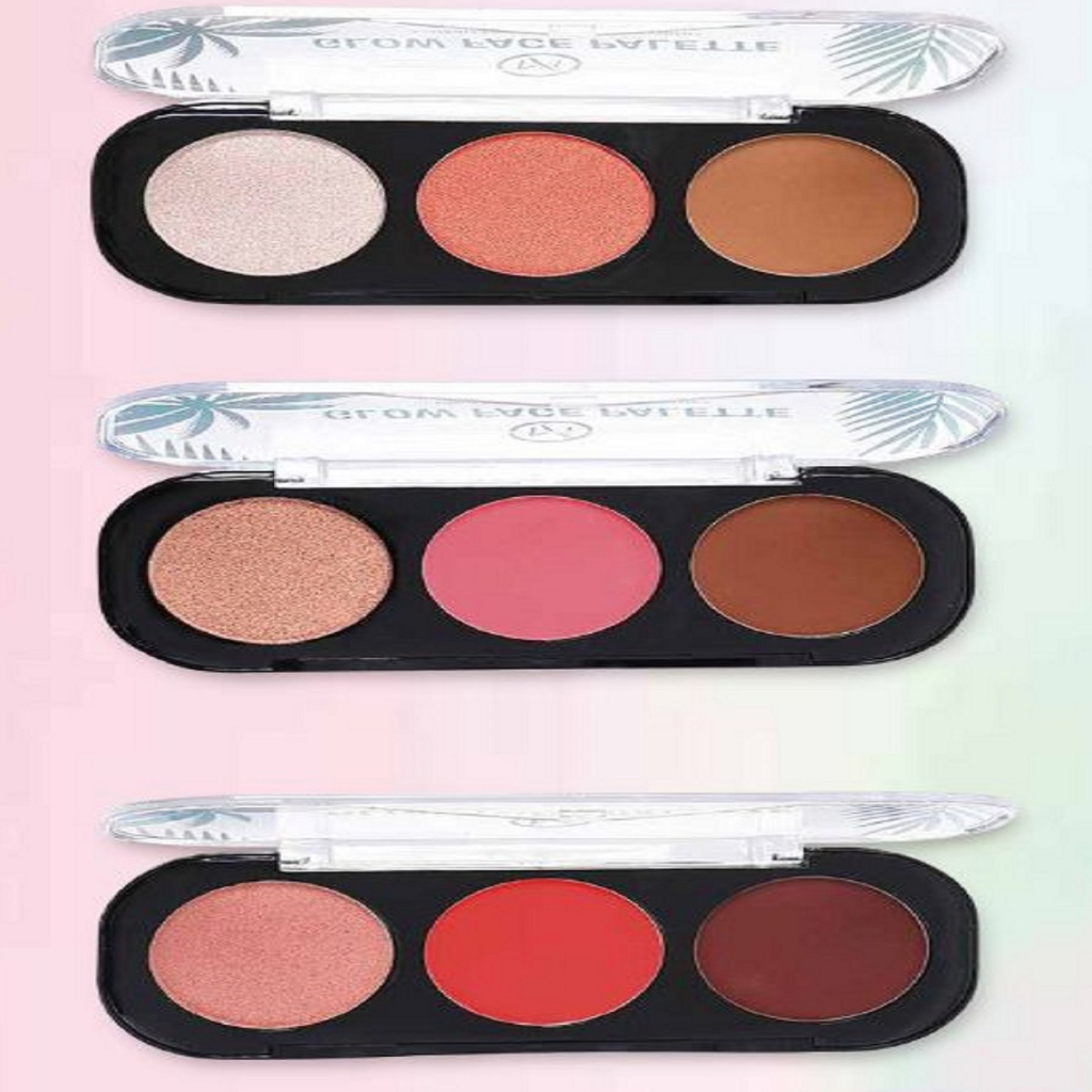 Paleta de Contorno, Iluminador e Blush My8311 | Shopee Brasil