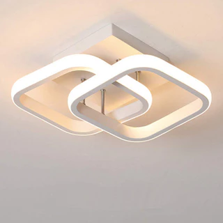 Luminária de Teto em Led Moderna para Quarto/Escritório com 03 Cores