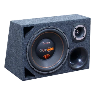 Som Caixa Trio Alto Falante Subwoofer Bomber 12 Polegadas Grave Gravão Subgrave