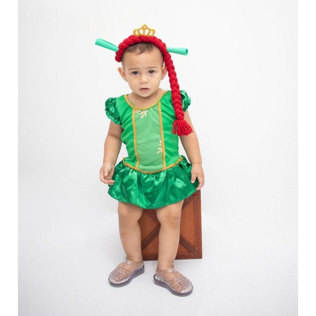 Fantasia Sereia Bebê 6 a 9 Meses, Roupa Infantil para Bebê Shein Usado  93314750