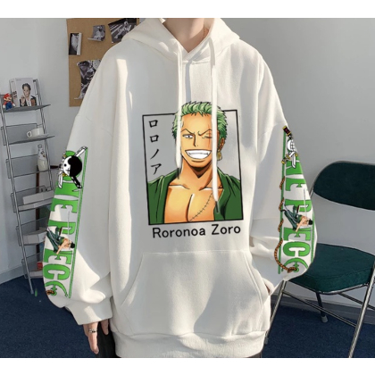 Moletom Anime One Piece estampado Roronoa Zoro 3D Masculino