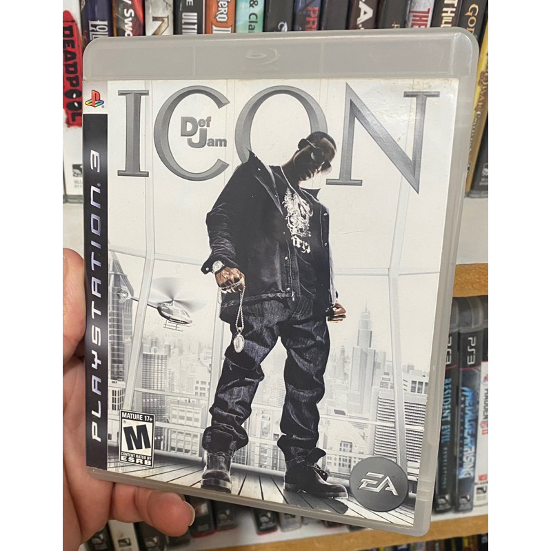 Def Jam Icon PS3 Original Midia Fisica a Pronta Entrega!! Shopee Brasil