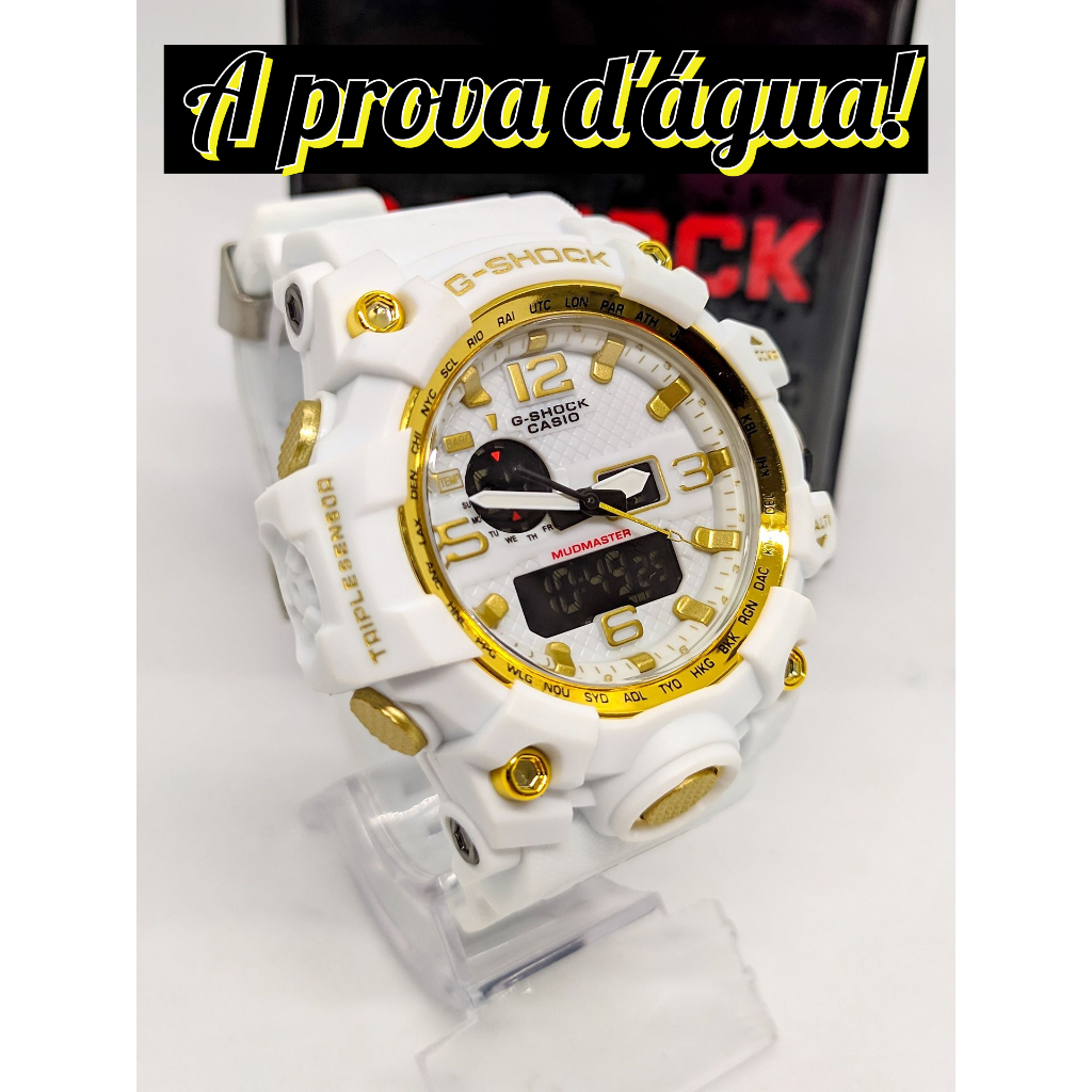 Comprar Relógio G-shock Mudmaster Speed Preto / Vermelho a prova dagua -  R$69,99 - Rélógios no Atacado