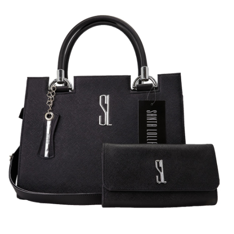 Bolsa Castelo Feminina Com Alça Transversal + Carteira