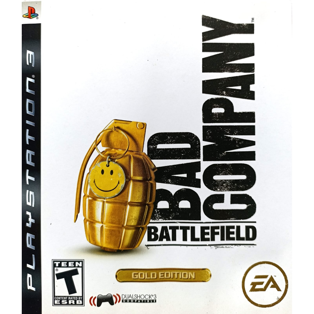 Battlefield Bad Company Gold Edition Capa Luva PS3 Mídia Física Original