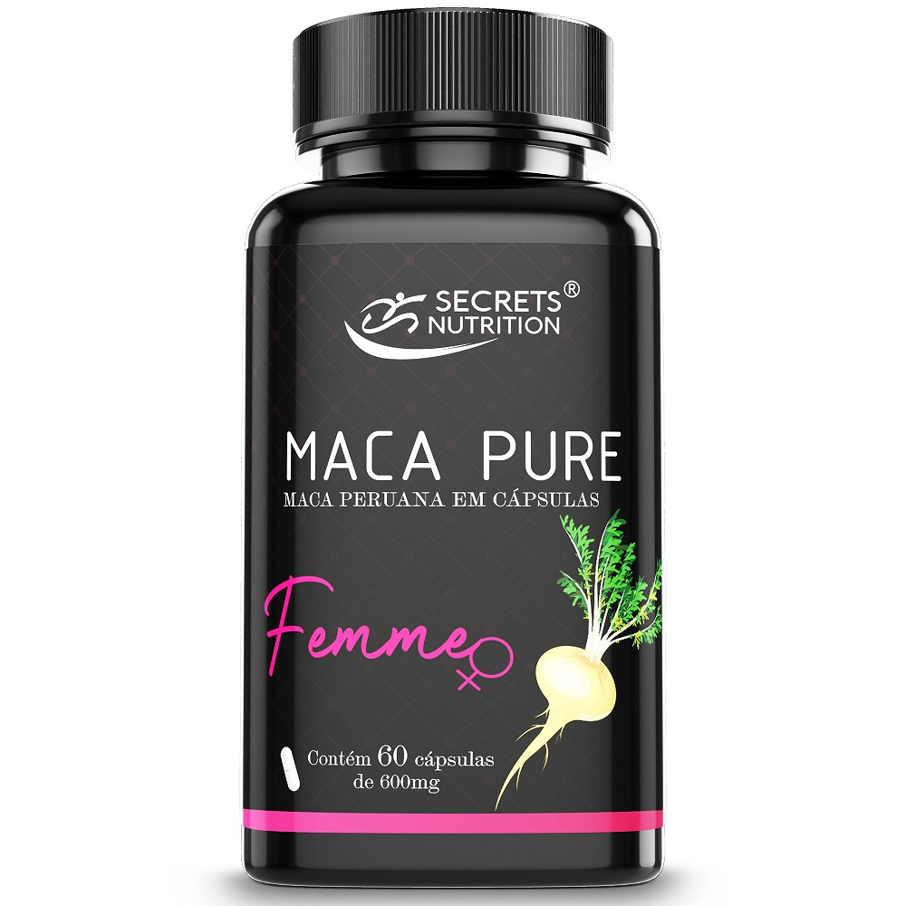 Maca Peruana Para Mulher 60 Cápsulas Feminina | Shopee Brasil