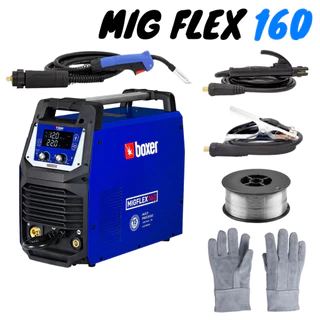 Máquina De Solda 3 Em 1 Mig Flex 160 Bivolt - Boxer