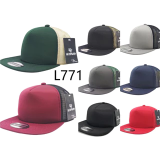 Boné Aba Reta Liso Snapback Colorido Kit 10 LEOPARD L771 ,L539