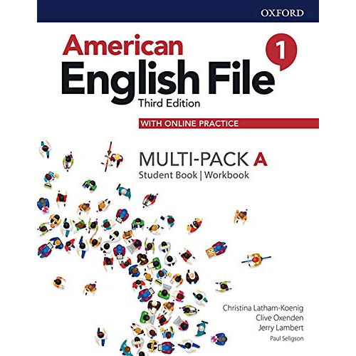 American English Course 教材セット Curso Oxford American English File Level 1A third edition