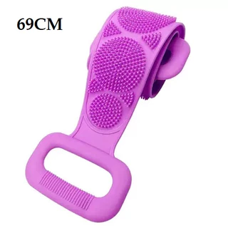 Esponja Silicone 69x7x2CM Massageadora Escova Banho Lava Corpo Todo Bucha Esfoliação em Oferta na Shopee