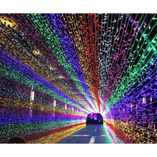 Pisca Cordão 500 Leds Uso Externo 50 Metros 8 funções Bivolt