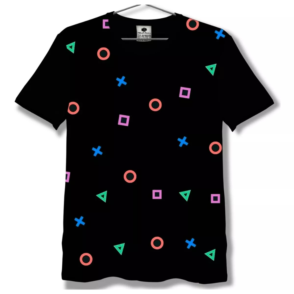 Camisa Camiseta 3d Full Vídeo Game play