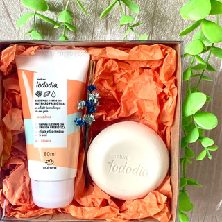 Kit Presente Natura Tododia Hidratante 80ml Macadâmia + Sabonete 90g