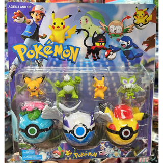 Pokémon Kit 48 Miniaturas Sem Repetições - Brinquedo Coleção em