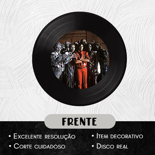 Disco De Vinil Decorativo - Michael Jackson: Thriller