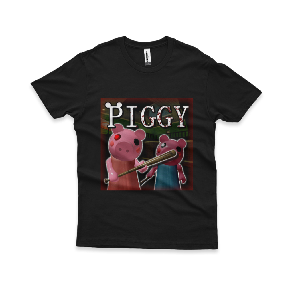 Camiseta Piggy Roblox 100 algodao