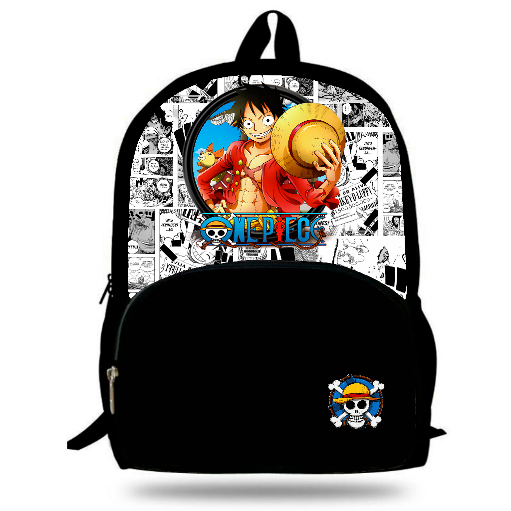 Mochila One Piece anime manga adolescentes escolar do estudante Viagem em  Promoção na Shopee Brasil 2023