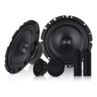 Par Alto Falante 6 Polegadas Bomber 120W + 2 Tweeters + 2 Crossovers