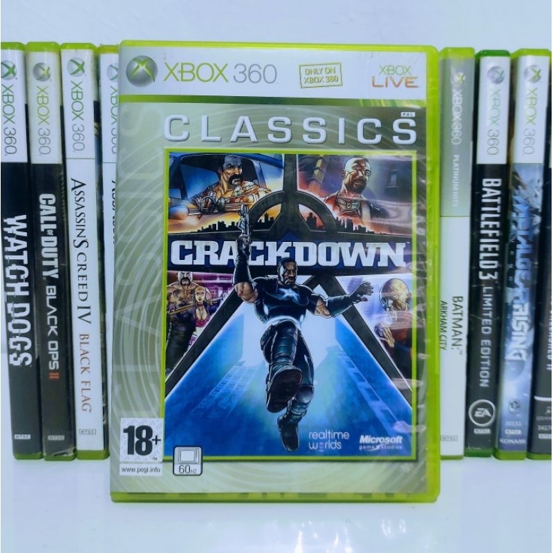 Crackdown – Microsoft Xbox 360 – Version Coréenne (NTSC-J) – Avec Notice – Bon état