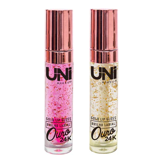 Gloss Hidratante Lip Oil Gold 24k Uni MakeUp