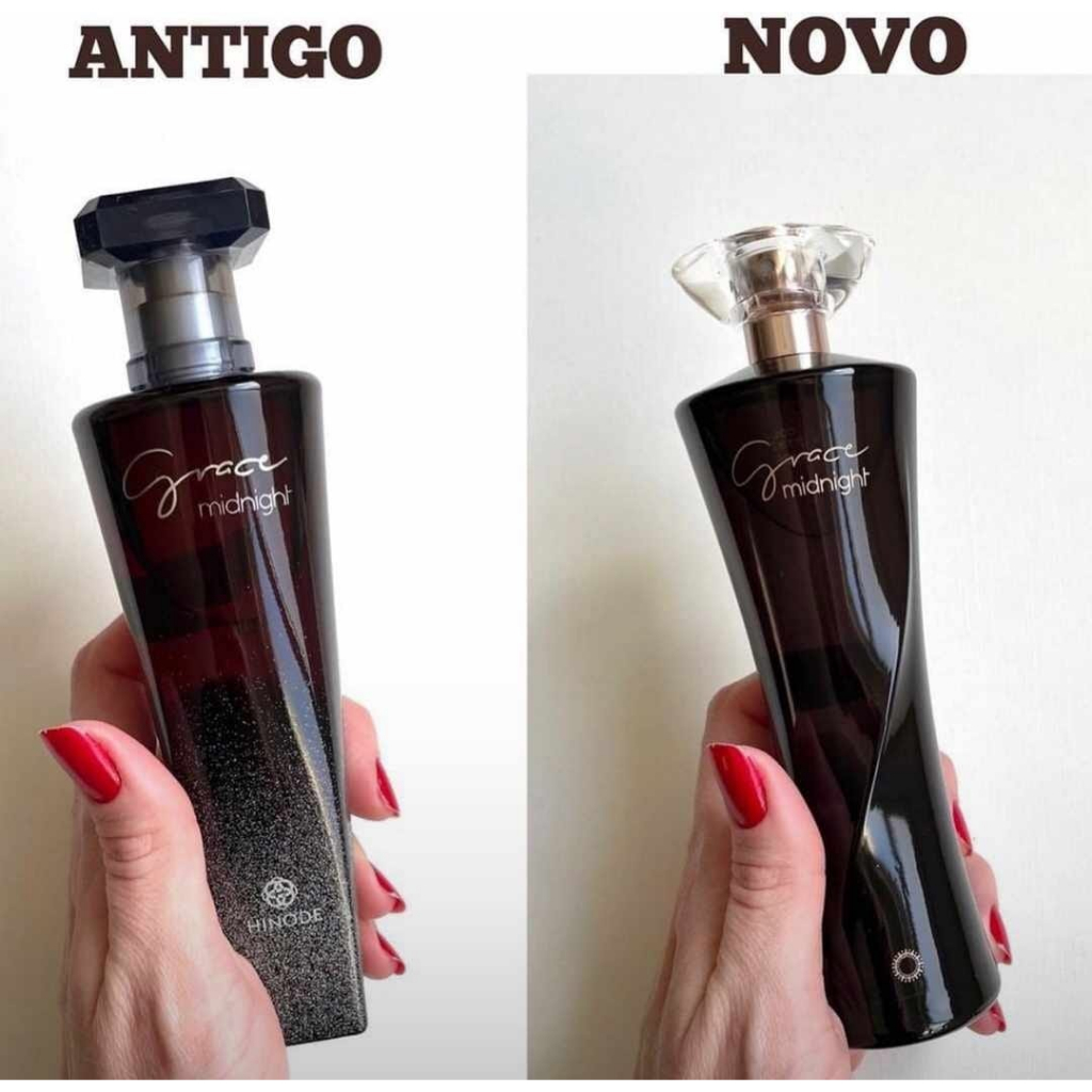 Colonia perfume GRACE MIDNIGHT DA HINODE 100ml - Beleza e saúde