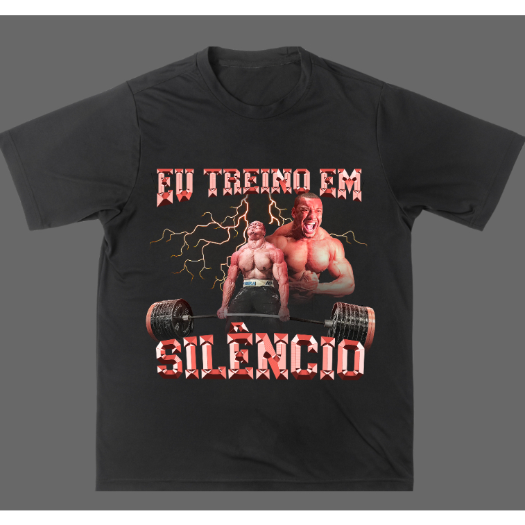 Camisa - Eu Treino Em Silêncio