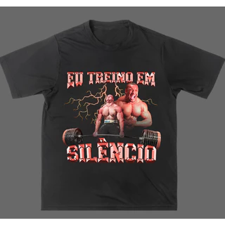 Camisa - Eu Treino Em Silêncio